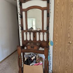 Antique Hall Tree