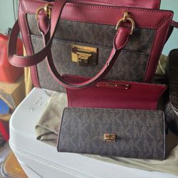 Micheal Kors Bag & Wallet