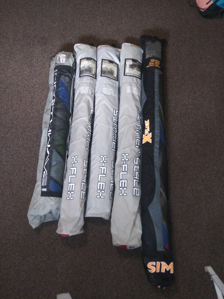 5 Gorge Windsurfing Sails. Northwave and Simmer