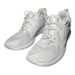Nike Womens Roshe One white Lace Up Running Shoes Size 8.5 511882-111