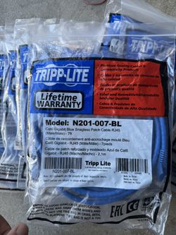 Tripp Lite 7 Ft Cat6 patch Cable
