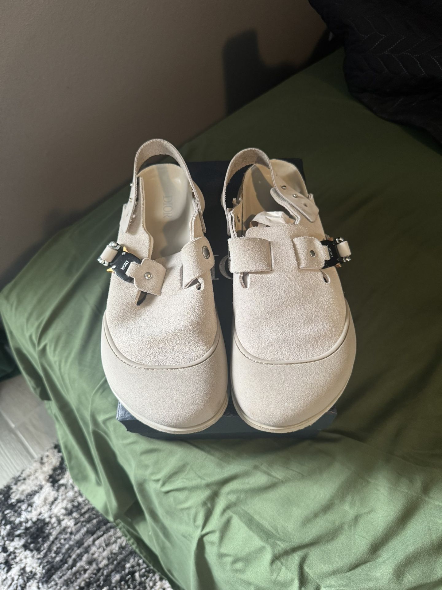 Dior/ Birkenstock Clogs Collab Size 10