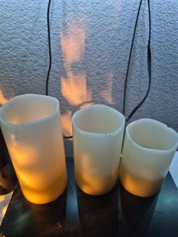 Candle are battery powerd