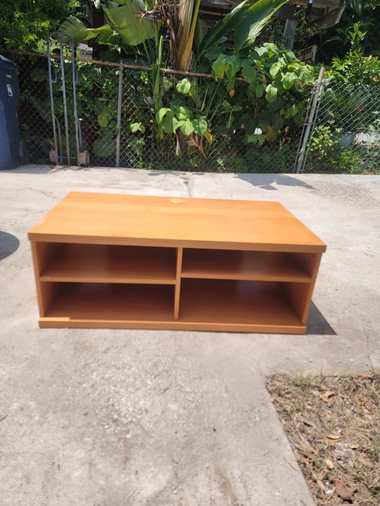 Wood TV Stand 