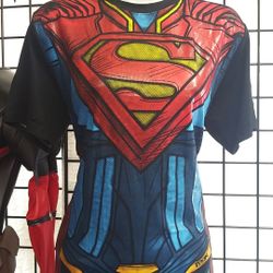 SUPER-GIRL WOMAN'S T-SHIRT SUPER HEROES