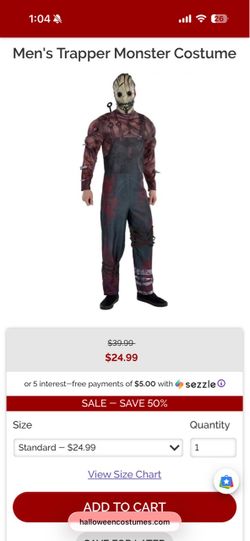 Men’s Trapper Costume