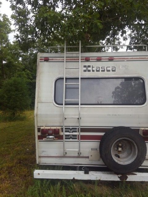RV Rear Access Ladder