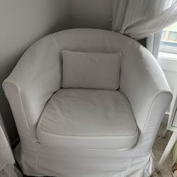 Ikea Tullsta Armchair In White
