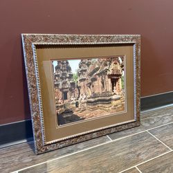Framed Photograph - Banteay Srei