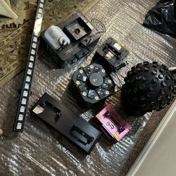 Dj light and fog machine firm on price 