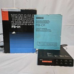 YAMAHA FB-01 FB01 FM Sound Generator Digital FM Synth Module!