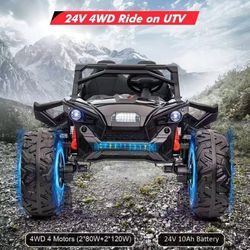 24 V and 2 seats for children with remote control, 