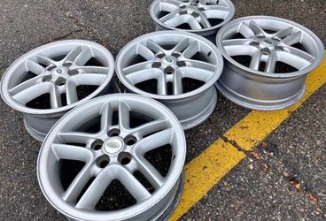 18” Land Rover Discovery Wheels Rims Excellent Condition We Finance Rims Set Of 5