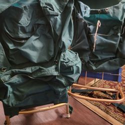 2 Metal Framed Aluminum Camping/hiking Backpacks 