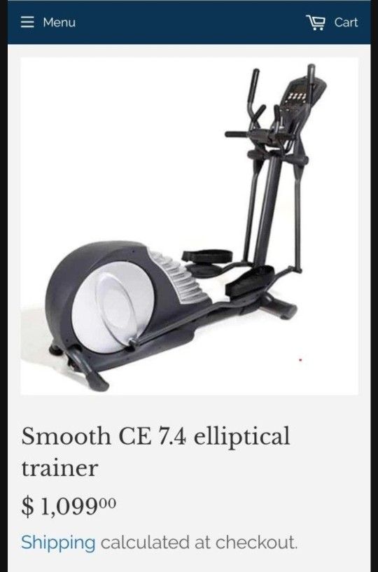 Elliptical Trainer SMOOTH FITNESS
