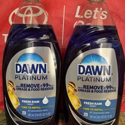 Dawn Platinum Dishwashing Liquid