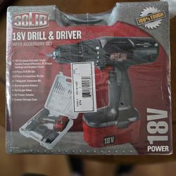 Brand New 18 Volt Drill Never Opened 