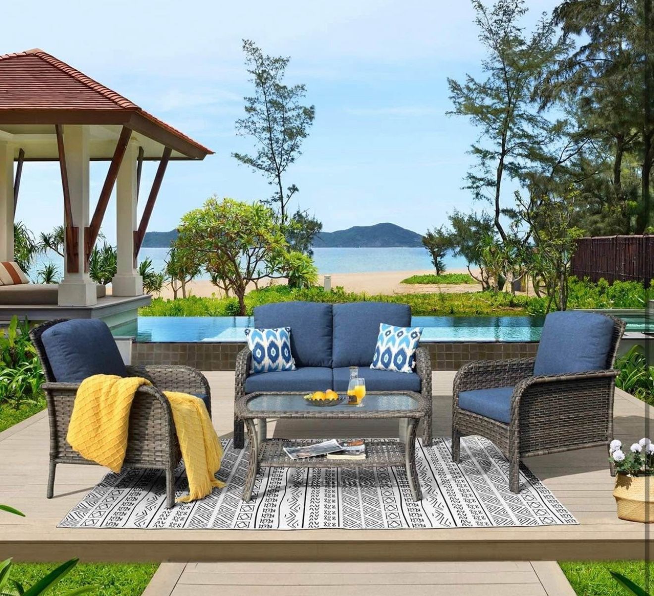 Brand New Patio Outdoor Furniture Set