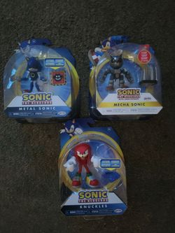 Sonic the Hedgehog 2021 Action Figures