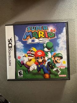 CASE & MANUAL ONLY! Mario 64 Nintendo DS