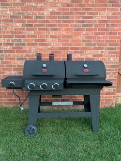 FULLY REFURBISHED Char-Griller Gas/Charcoal Combo Grill & Smoker 🔥