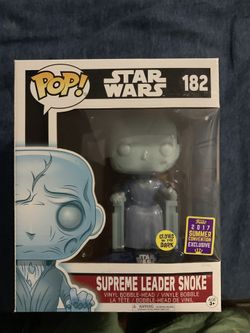 Holo snoke funko pop sdcc