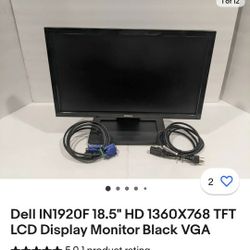 Dell LCD IN1920 Monitor