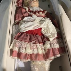 Vintage Porcelain Doll