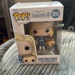 Funko Pop! The Fantastic Four: First Steps Invisible Woman & Franklin #1514