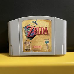 The Legend of Zelda Ocarina of Time OOT for Nintendo 64 video game system n64 console authentic genuine Link