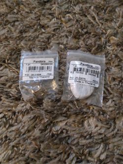 Pandora Gold Plated Ear Rings New $30 Each 