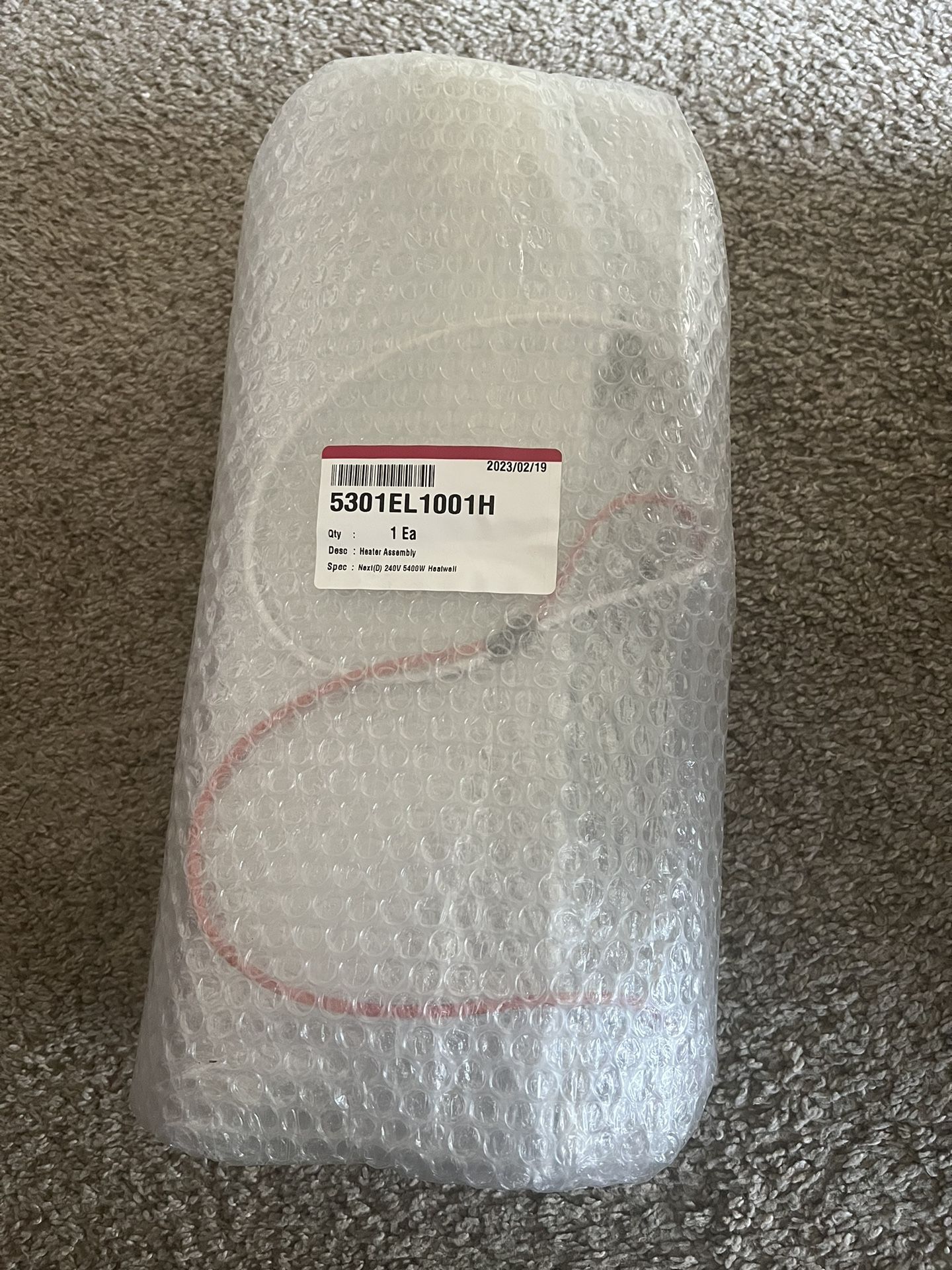 5301EL1001H Dryer Heating Element Assembly Replacing Parts Compatible with LG and Kenmore Sears' Laundry Dryer