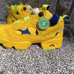 Minion X Reebok Instapump Fury Shoes