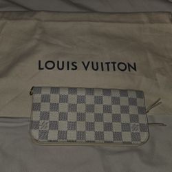 Louis Vuitton Insolite Long Canvas Wallet Damier Azur
