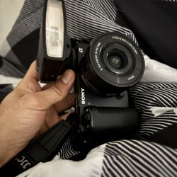 Sony Zve-10 + Flash 