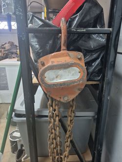 Tiger 2 ton block and tackle