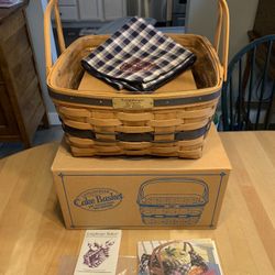 Longaberger 1992 Cake Basket