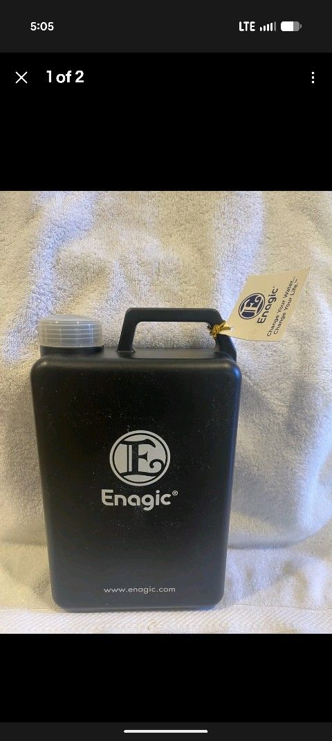 New With Tags - Enagic Filtered Water 1 Liter Water Jug