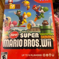 Wii New Super Mario Bros