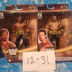 WWE Elite APA Farooq & Bradshaw (Read Description)