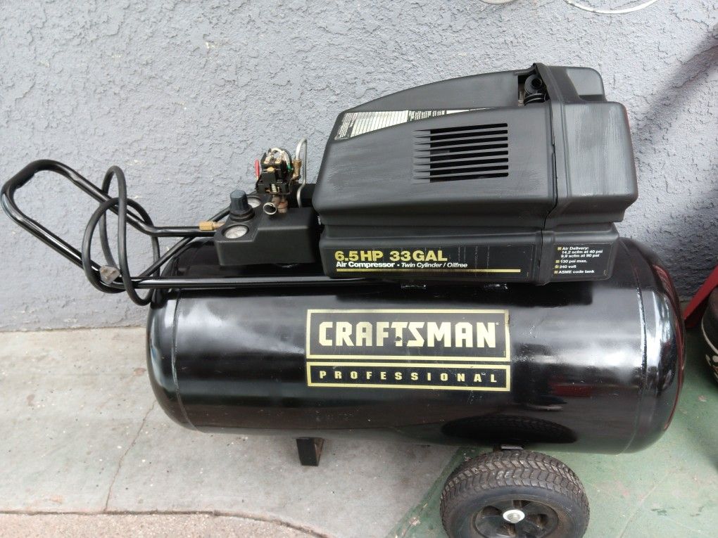 33 Gallon Craftsman Compressor