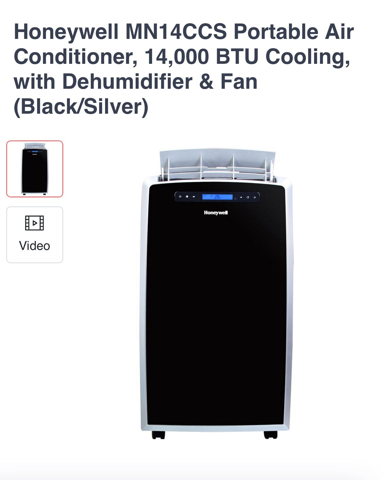 14,000 BTU Honeywell Air Conditioner