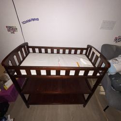Wooden Baby Changing Table. 