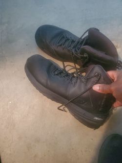 Steel toe Work boots
