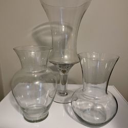Glass Flower Vases 