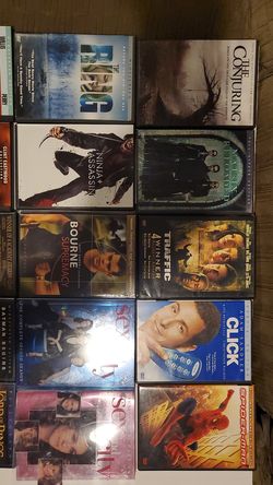 DVDs various titles