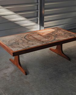 Mid-Century Modern Danish Teak Coffee Table