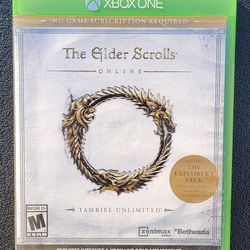 Xbox One Game - The Elder Scrolls Online Tamriel Unlimited (Preowned)