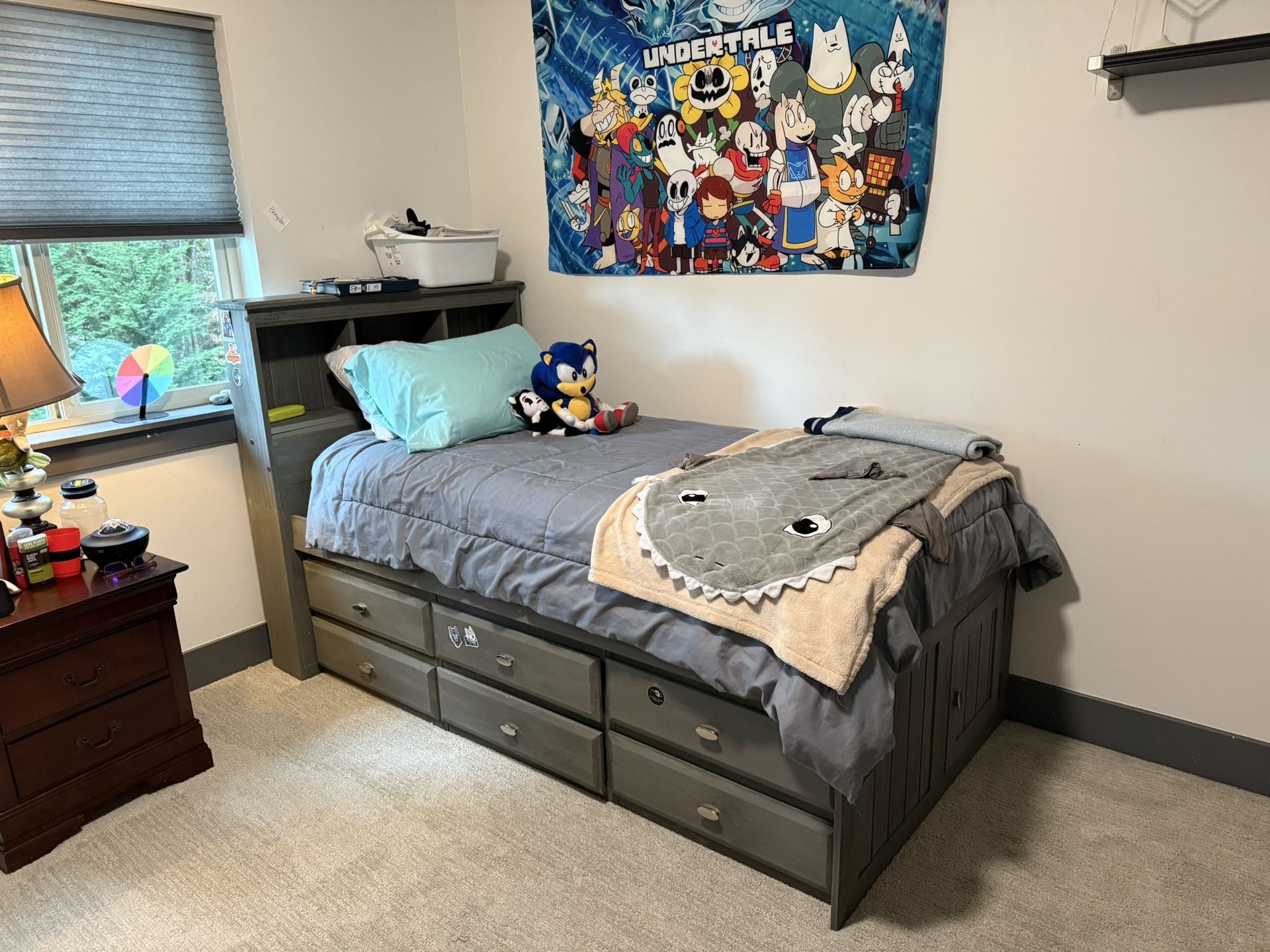 Twin Bed With Storage