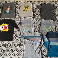 Boy Shirts Bundle Size 8-10